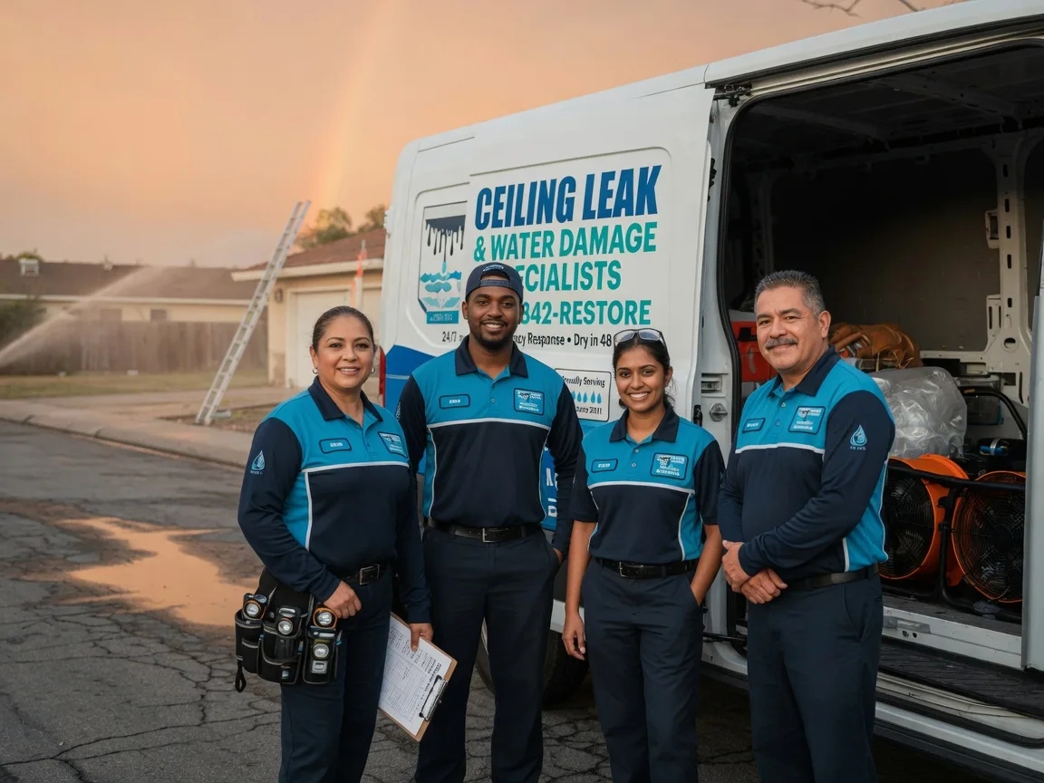 Ceiling Leak Cleanup company in Beecher City, IL